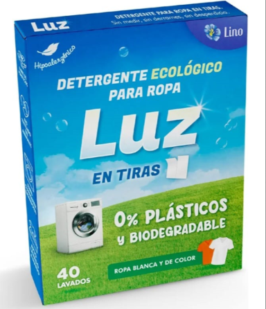 40 tiras de lavado ecológico