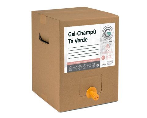 Gel-champú té verde