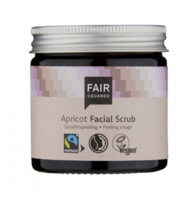 Exfoliante de cara, Fair Squared, comercio justo